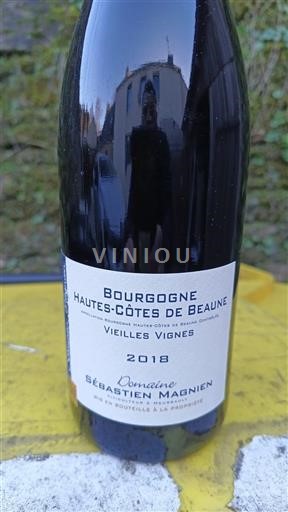Borgoña Hautes Côtes de Beaune Domaine Sébastien Magnien Vieilles Vignes 2018
