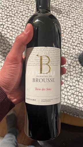 Jihozápad Gaillac Domaine Brousse Terre des Sens 2020