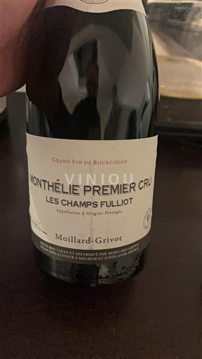 Burgundy Monthélie Premier Cru Moillard-Grivot Les Champs Fulliot 2017