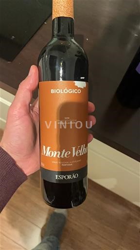 Vinos Rouge sec Monte Velho Biológico Esporão 2019 Portugal Alentejo Vinho de mesa