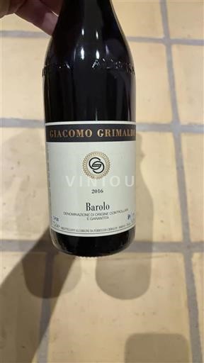 Piemont Barolo Giacomo Grimaldi 2016
