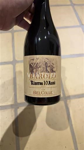 Piemonte Barolo Bel Colle Riserva 10 Anni 2015