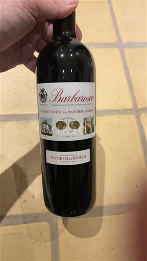 Piedmont Wines Barbaresco Marchesi di Barolo 2012