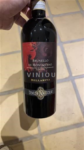Toscana Brunello di Montalcino Tenute Niccolai Bellarina 2009