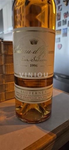Burdeos Sauternes Château Yquem 1996