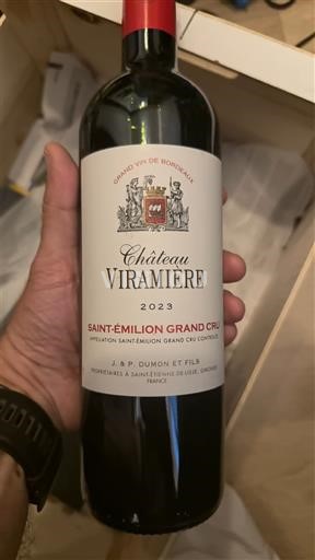 Bordeaux Saint-Émilion Grand Cru Grand Cru Château Viramière 2023