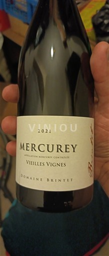 Borgoña Mercurey Domaine Brintet Vieilles Vignes 2021