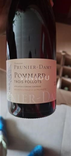 Burgundsko Pommard Prunier-Damy Trois Follots 2020