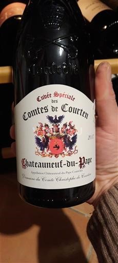 Thung lũng Rhône Châteauneuf-du-pape Comtes De Courten Spéciale 2017