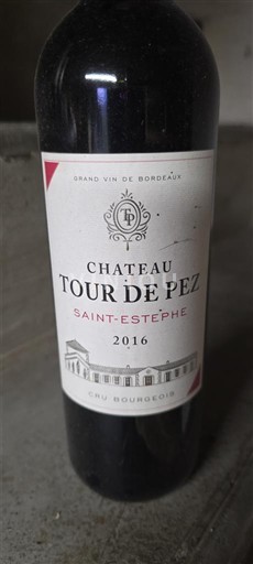 Bordeaux Saint-Estèphe Château Tour de Pez 2016