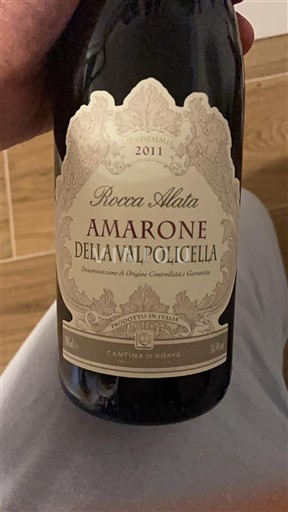 Vénétie Amarone della Valpolicella Rocca Alata 2011