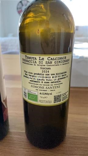 Toscana Vernaccia di San Gimignano Tenuta Le Calcinaie 2024
