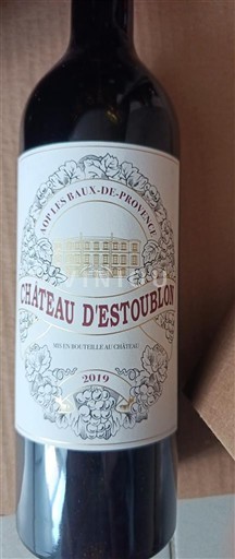 Provence Not Specified Château Estoublon 2019