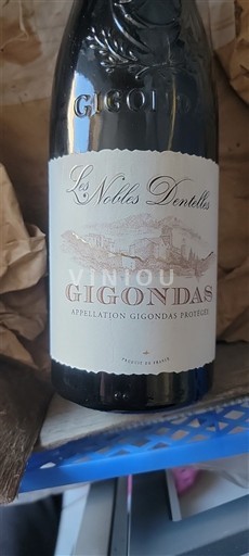 Rhônen laakso Gigondas Les Nobles Dentelles Ei vuosikertaa