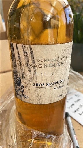 Sydvestfrankrig Côtes de Gascogne Domaine Des Cassagnoles Gros Manseng Medium 2015