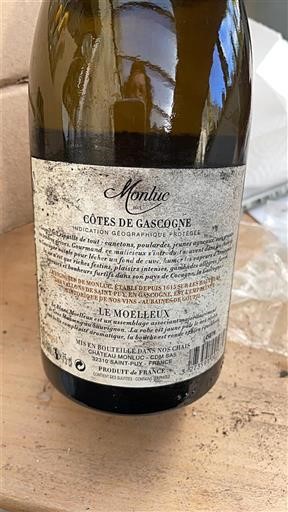 Sud-Ovest Côtes de Gascogne Montluc Le Moelleux 2018