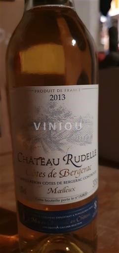 Sudoeste Côtes-de-Bergerac Château Rudelle 2013