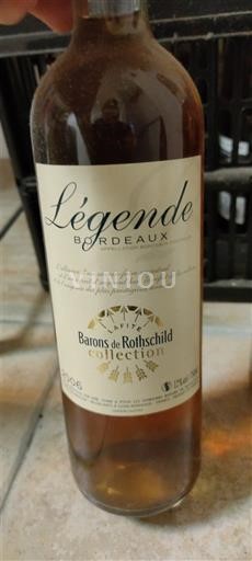 Bordeaux Barons de Rothschild Légende 2006