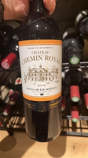 Bordeaux Moulis-en-Médoc Château Chemin Royal 2016