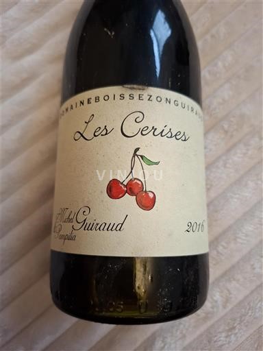 Languedoc Saint-Chinian Domaine Bois de Senzon Guiiraud Les Cerises 2016
