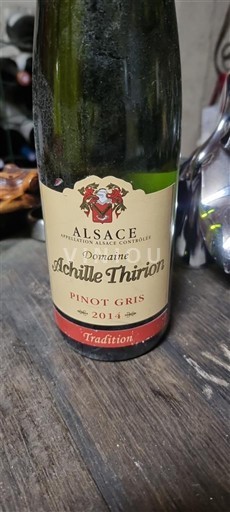 Alsacia Domaine Achille Thirion Tradition 2014