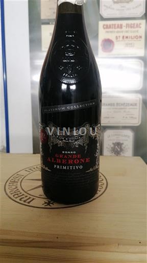 Puglia Không được chỉ định Grande Alberone Platinum Collection Primitivo 2018
