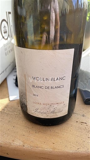 Loire-dalen Moulin Blanc Jeremy Meurat Blanc de Blancs 2014