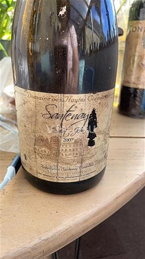 Bourgogne Santenay Domaine Des Hautes-Cornieres Saint-Jean 2007