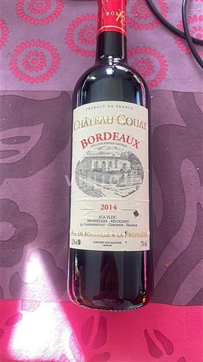 Bordeaux Château Couat 2014