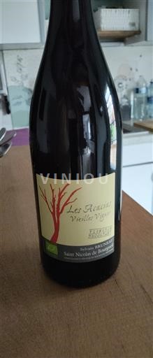 Thung lũng sông Loire Saint-Nicolas-De-Bourgueil Sylvain Bruneau Les Acacias Vieilles Vignes 2024