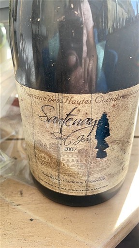 Bourgogne Santenay Domaine Des Hautes-Cornieres Saint Jean 2007