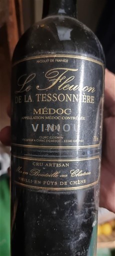 Bordeaux Médoc Le Fleuron de la Tessonnière 2000