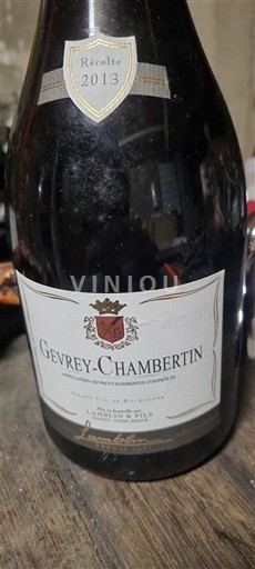 Borgogna Gevrey-Chambertin Lamblin & Fils 2013