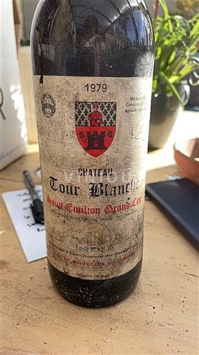 Bordeaux Saint-Émilion Grand Cru Château Tour Blanche 1979