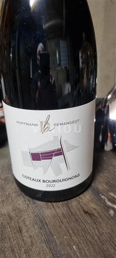 Bourgogne Bourgognebackar Hoffmann Demangeot pinot noir 2022