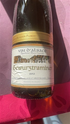 Alsacia Domaine L'Augustin Florent 2013