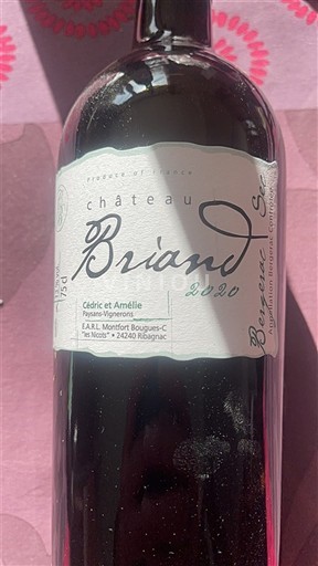 Sydväst Bergerac Château Briand 2020