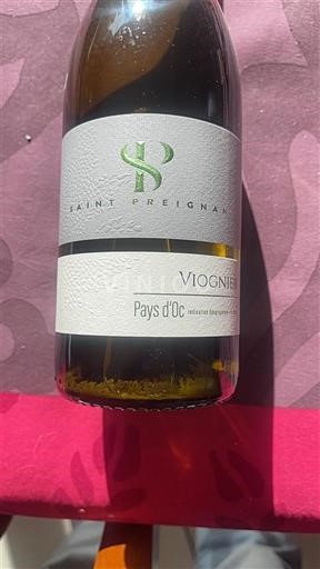 Languedoc và Roussillon Vùng đất Oc Saint Preignan Viognier 2022