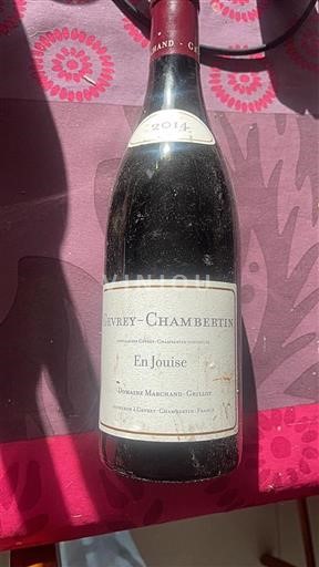 Bourgogne Gevrey-chambertin Domaine Marchand-Grillot En Jouise 2014
