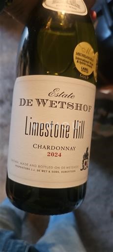 Thung lũng Breede Robertson Wetshof Estate Limestone Hill 2024