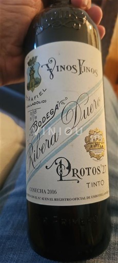 Castille et León Ribera del Duero Bodega Protos Protos'27 2016
