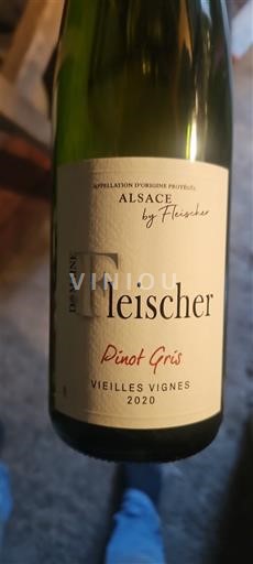 Elsass Domaine Fleischer Pinot Gris Vieilles Vignes 2020
