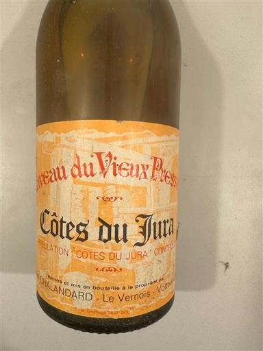 Jura Côtes du Jura Chalandard Nouveau du Vieux Pressoir Neleten.