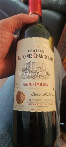 Bordeaux Saint-Émilion Château La Pointe Chantecaille Madeleine 2015