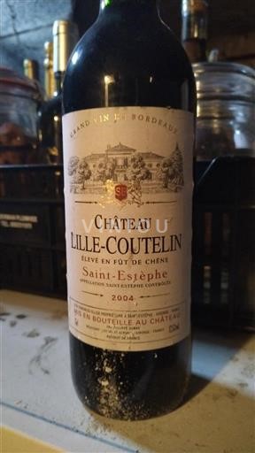 Burdeos Saint-Estèphe Château Lille-Coutelin 2004
