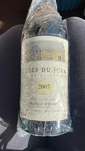 Jura Côtes-du-jura Richard Delay Gustave 2007