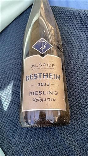 Alsace Bestheim Rebgarten 2013