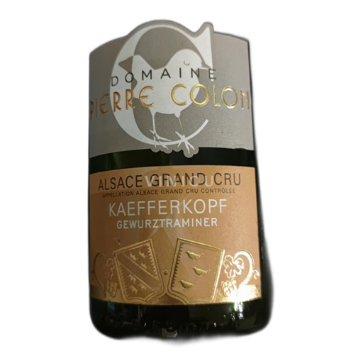 Alsazia Alsazia Grand Cru Domaine Pierre Colon Kaefferkopf gewurztraminer Senza annata