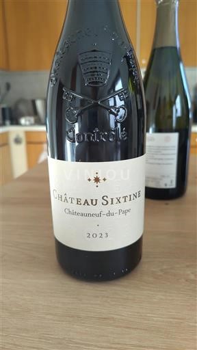 Rhône-dalen Châteauneuf-du-Pape Château Sixtine 2023