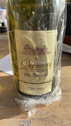 Thung lũng sông Loire Cheverny Philippe Loquineau Ma Favorite 2019